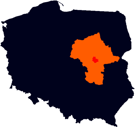 Warszawa mapa